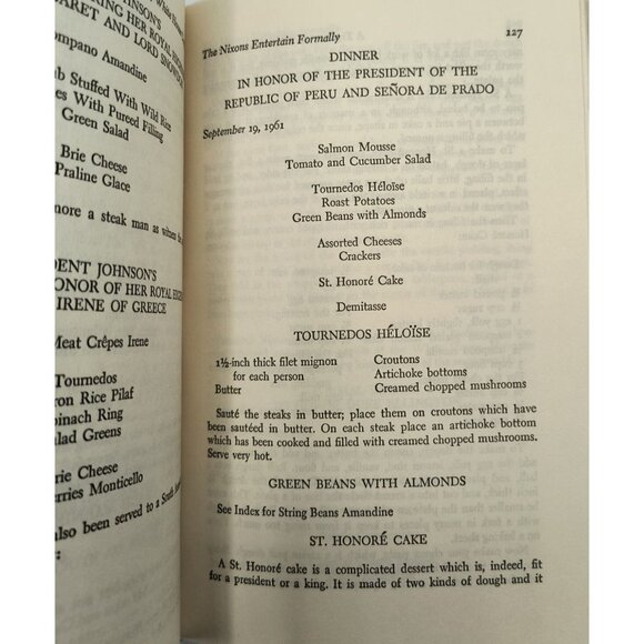 A Treasury Of White House Cooking By François Rysavy & Frances Spatz Leighton - Picture 7 of 10